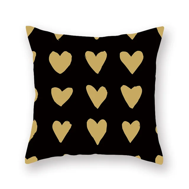 Golden Valentine's Day Peach Skin Pillowcase H - Shop at LoveMi