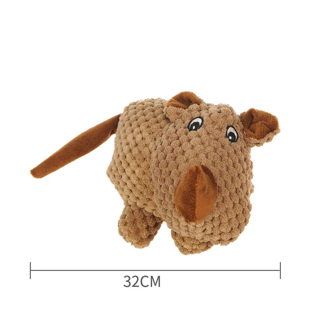 Pet Vocal Toy Plush, Accompany With Bite resistant And Anti boring Products Crooked Neck - Shop at LoveMi