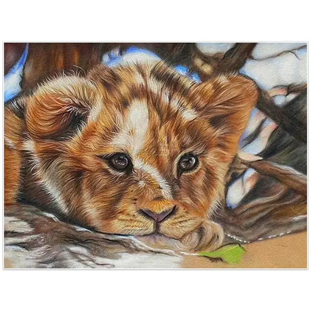 Diy Diamond Embroidery Animal Handmade Diamond - Shop at LoveMi