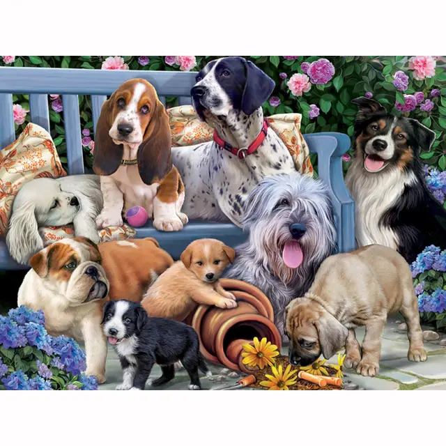 Palace Animal All diamond Painting, Rhinestone Cross Stitch Kit - Shop at LoveMi
