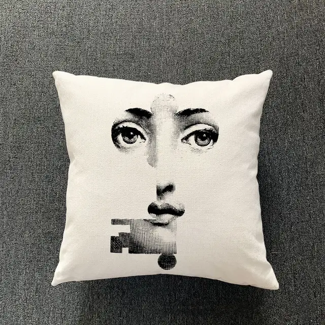 Simple Living Room Cotton And Linen Pillowcase 53Models - Shop at LoveMi