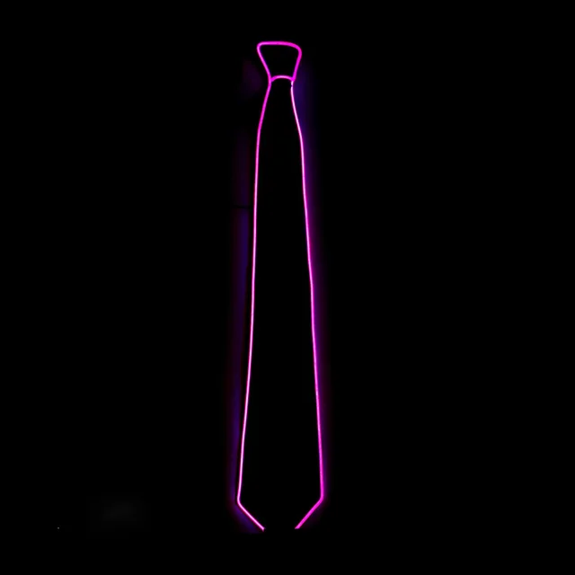 Tie Wedding Party Decoration Neon LED Luminous Bow Tie Pink - Shop at LoveMi