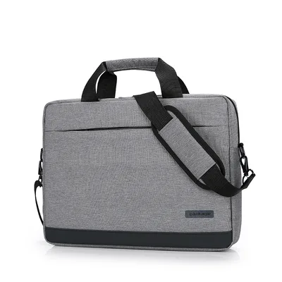 Computer Bag Handbag Shoulder Bag Briefcase Grey - Shop at LoveMi