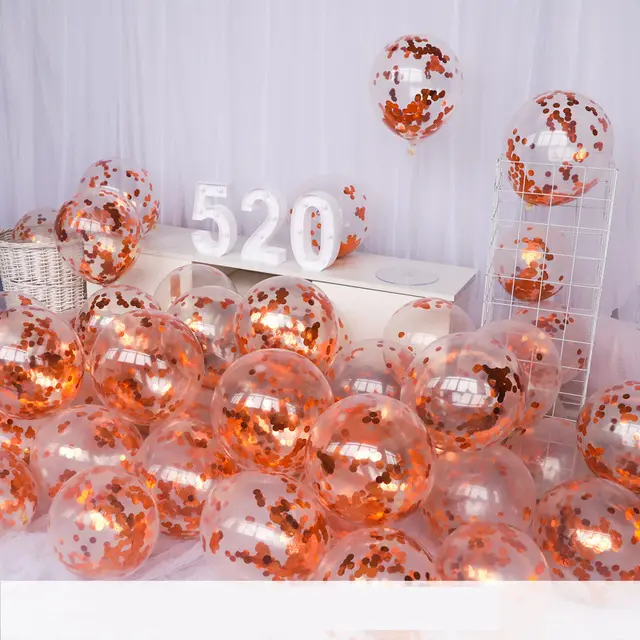 Transparent Sequined Balloon Net Celebrity Wedding Room Decoration Package I - Shop at LoveMi