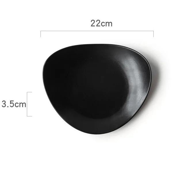 Ceramic Japanese Bowls Are Beautiful And Cute. Irregular Household 5 inch Bowls And Plates Single I - Shop at LoveMi