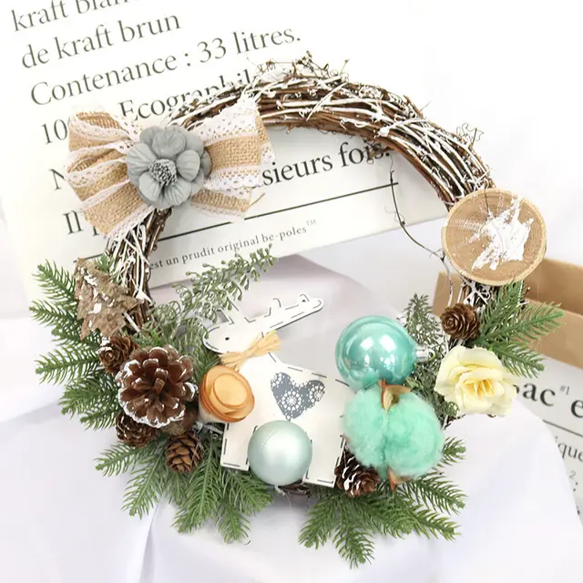 Christmas Decorations Garland Wreath Style6 - Shop at LoveMi
