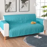 Lattice Sofa Cover Mint Green