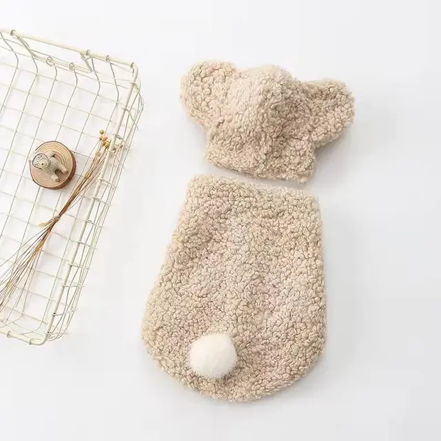 Dog Clothes Cubs Split Two legged Teddy Dog Pet Grey - Shop at LoveMi