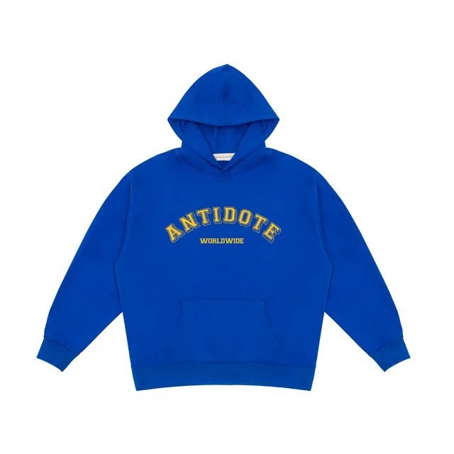 Thick Hooded Sweater Trend Hip hop Blue - Shop at LoveMi