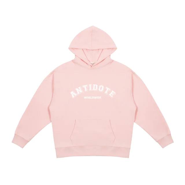 Thick Hooded Sweater Trend Hip hop Pink - Shop at LoveMi