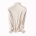 Beige Half High Neck