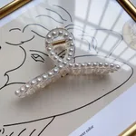 Pearl Hairpin Side Clip Size Hair Clip Hair Clip Hairpin Headwear - Cross Section Large
