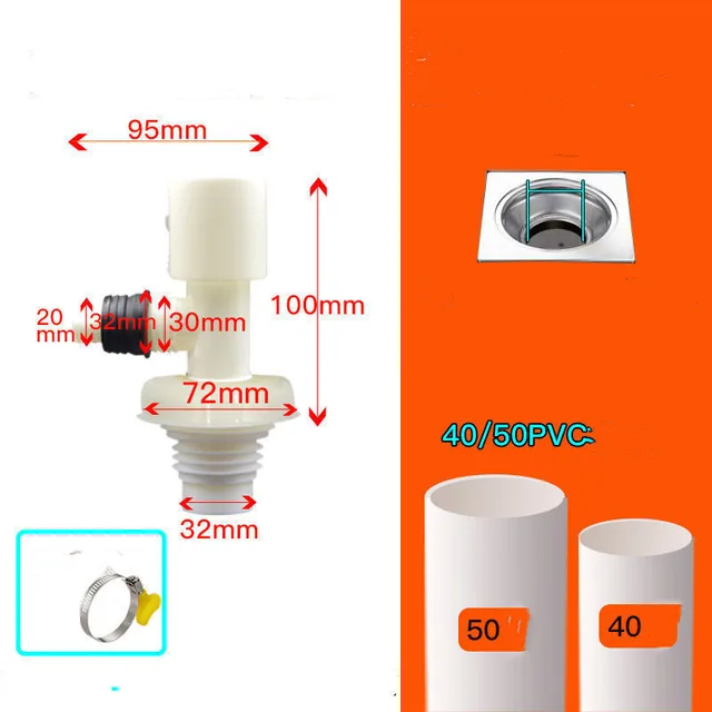 Drainage Pipe Three way Through The Sink, Washbasin Outlet Pipe 3Style - Shop at LoveMi
