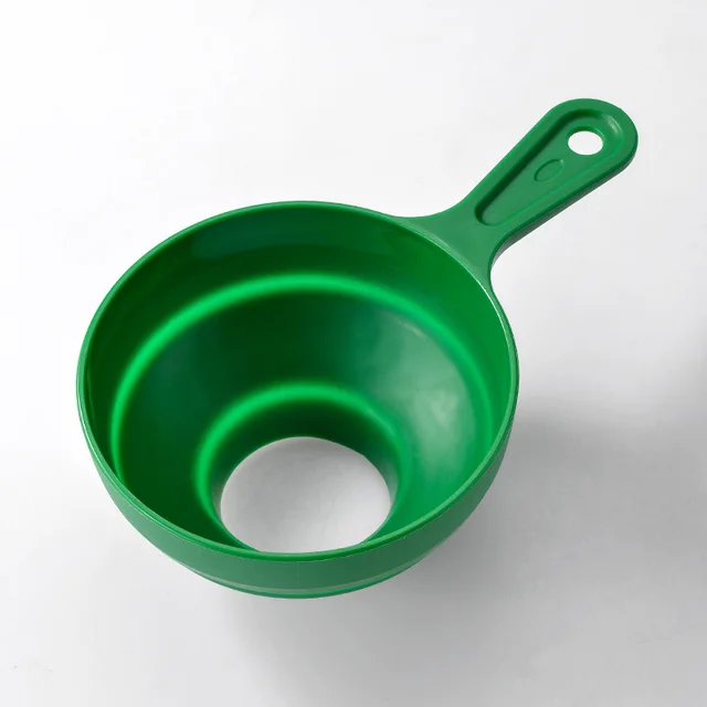 PP Plastic Folding Telescopic Kitchen Oil Jam Funnel Green - Shop at LoveMi