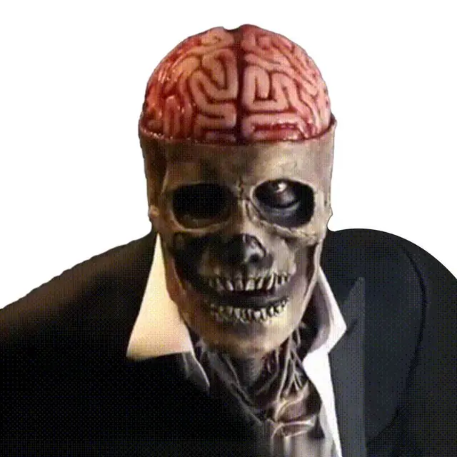 New Independence Battle Skeleton Mask Brain Skeleton - Shop at LoveMi