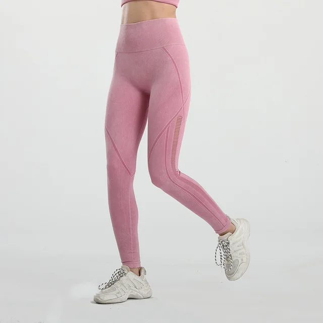Yoga Pants Autumn And Winter High Waist Sports Pink - Shop at LoveMi