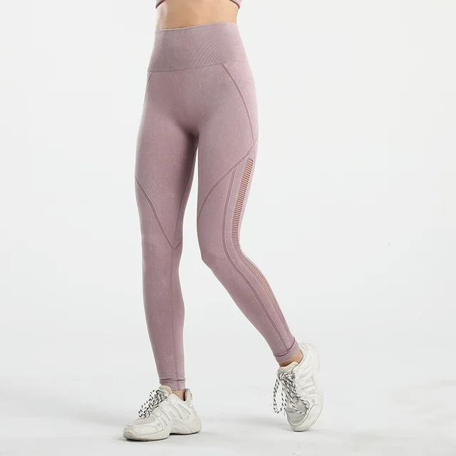 Yoga Pants Autumn And Winter High Waist Sports Purple - Shop at LoveMi