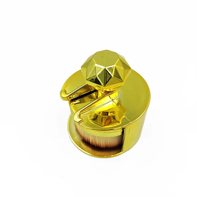Convenient Push pull Seal Brush Makeup Brush Gold - Shop at LoveMi