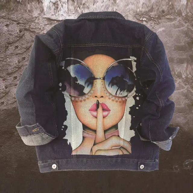 Casual Denim Jacket Women New Style Blue - Shop at LoveMi