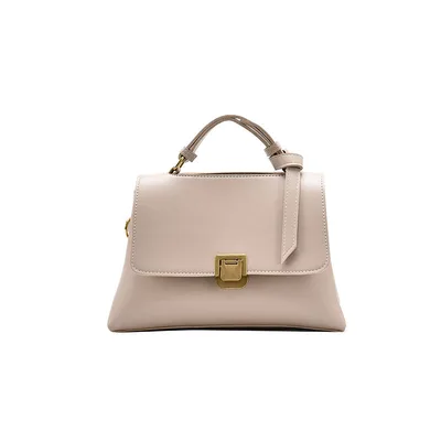 Winter New Trendy Fashion Portable Single Shoulder Bag Casual Messenger Bag Beige - Shop at LoveMi