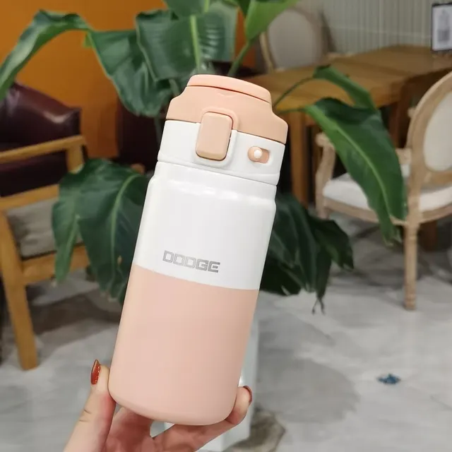 High value Portable And Simple Net Celebrity Ins Style Couple Water Cup Pink - Shop at LoveMi