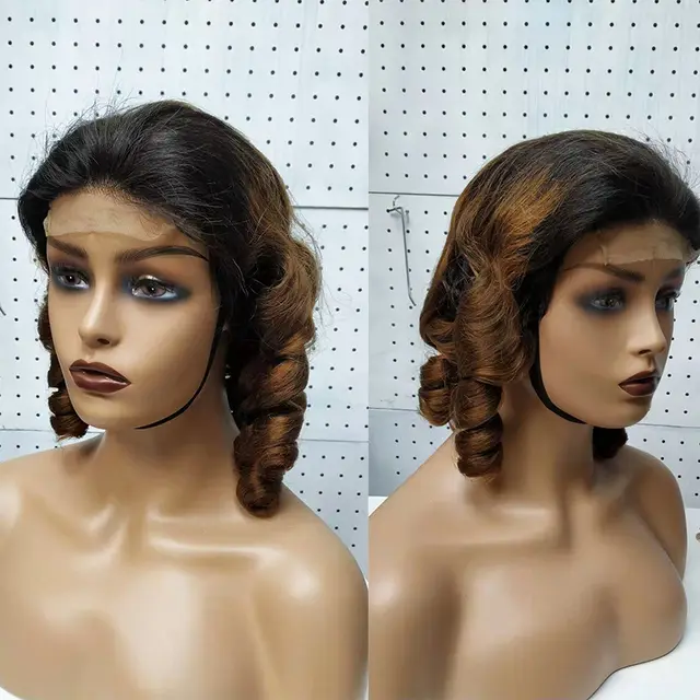 Double Drawn Funmi Hair Wigs Lace Wig Spring Curly 4X4 Lace Wig - Shop at LoveMi