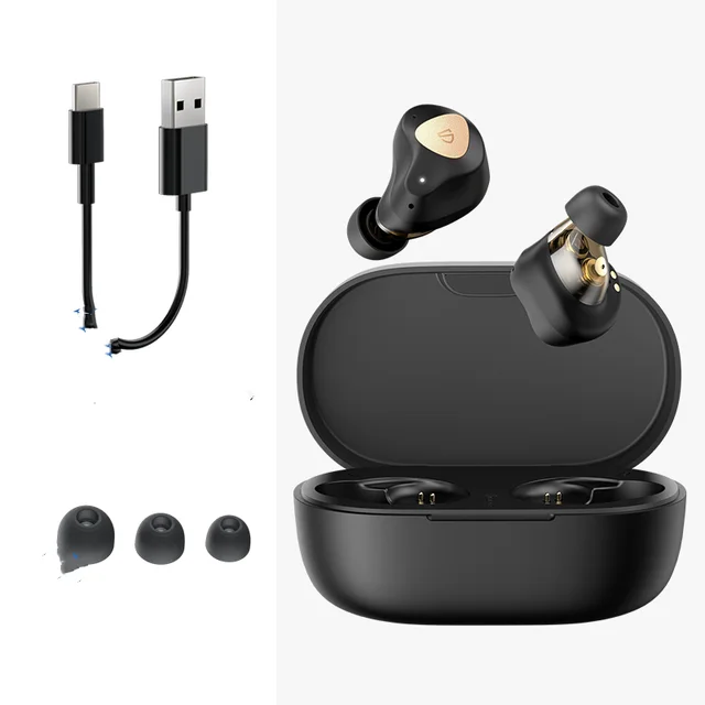 Wireless Bluetooth Headset Binaural Ultra long Standby Battery Life Black - Shop at LoveMi
