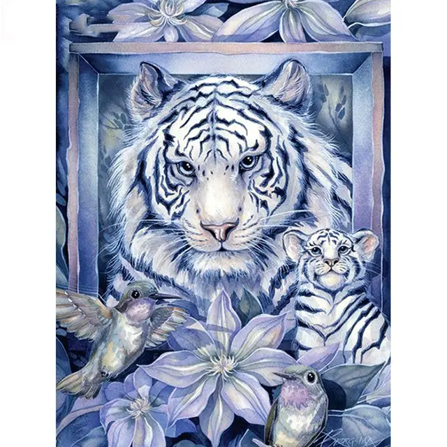 5D Diamond Painting Animal Tiger Home Decoration - Shop at LoveMi