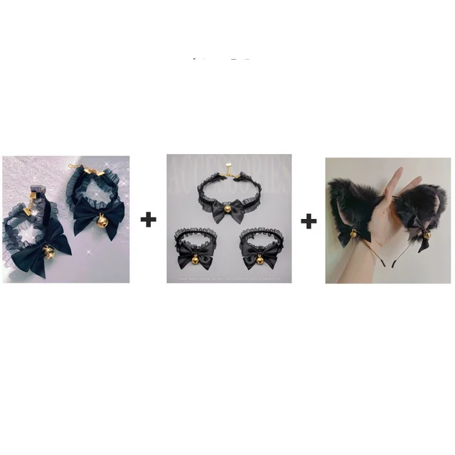Plush Cute Cat Ears Headband R - Shop at LoveMi