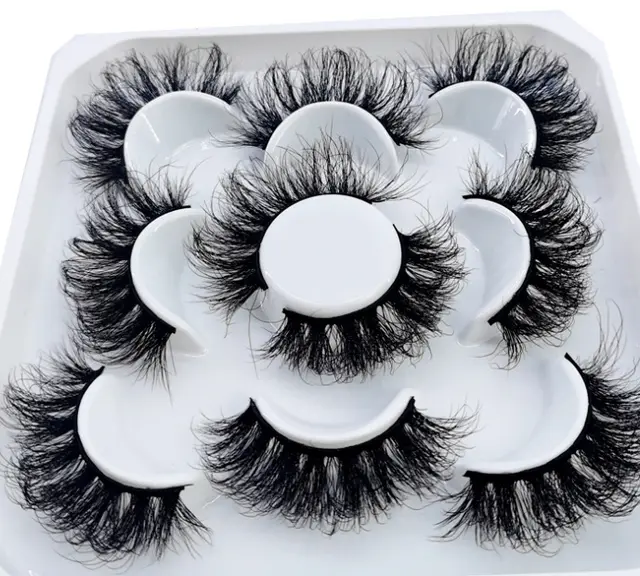 3D Mink Fur With Natural False Eyelashes Black - Shop at LoveMi