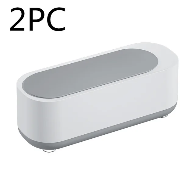 Ultrasonic Cleaning Machine High Frequency Vibration Wash Cleaner Washing Jewelry Glasses Watch Ring Dentures Cleaner Offwhite 2Pc - Shop at LoveMi