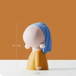Pearl Girl Decoration 23Cm
