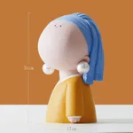 Pearl Girl Decoration 31Cm
