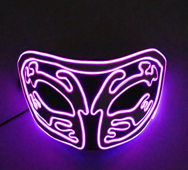 Cold Light Eva Half Face Glow Mask Holiday Purple - Shop at LoveMi