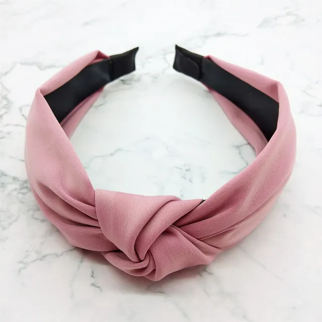 Houndstooth Wide brim Retro Headband Adult Hair Accessories Pink - Shop at LoveMi