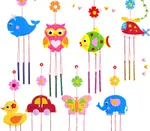 25Handmade Wind Chimes
