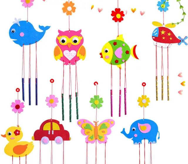 Handmade Non woven Crown Hair Accessories 25Handmade Wind Chimes - Shop at LoveMi