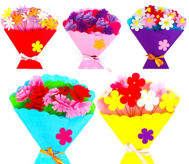 Handmade Non woven Crown Hair Accessories 5Handmade Bouquets - Shop at LoveMi