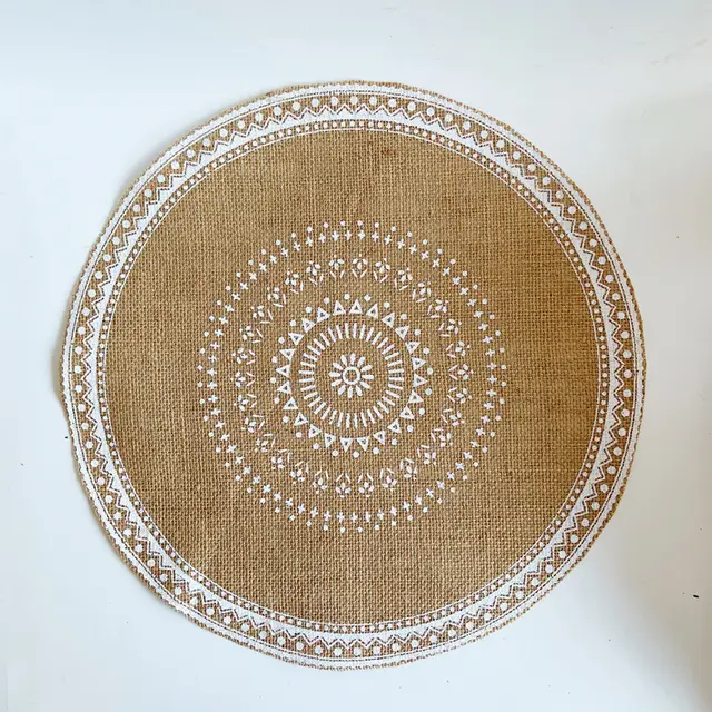 Nordic Placemats Cotton And Linen Dining Table Insulation, Home Jute Decoration - Shop at LoveMi