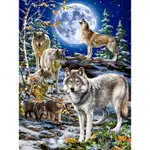 Wolf Embroidery