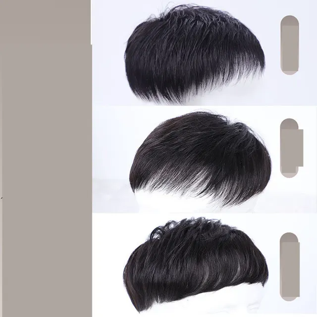 Real Bald Hair Covering White Hair Breathable Wig H - Shop at LoveMi