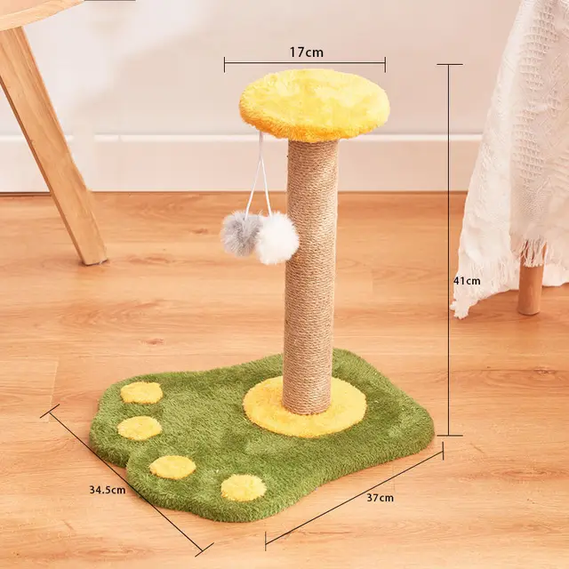 Cat Scratcher Sisal Vertical Durable Non dandruff Anti scratch Toy Cat Supplies 7Style - Shop at LoveMi
