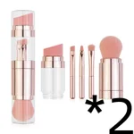 2Pcs Rose Gold