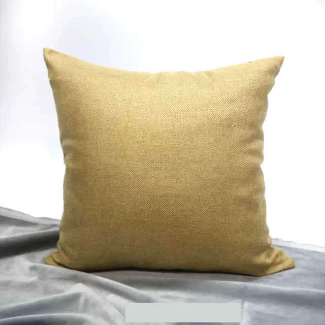 Orange Three Dimensional Square Geometry Pillow Ginger Yellow - Shop at LoveMi