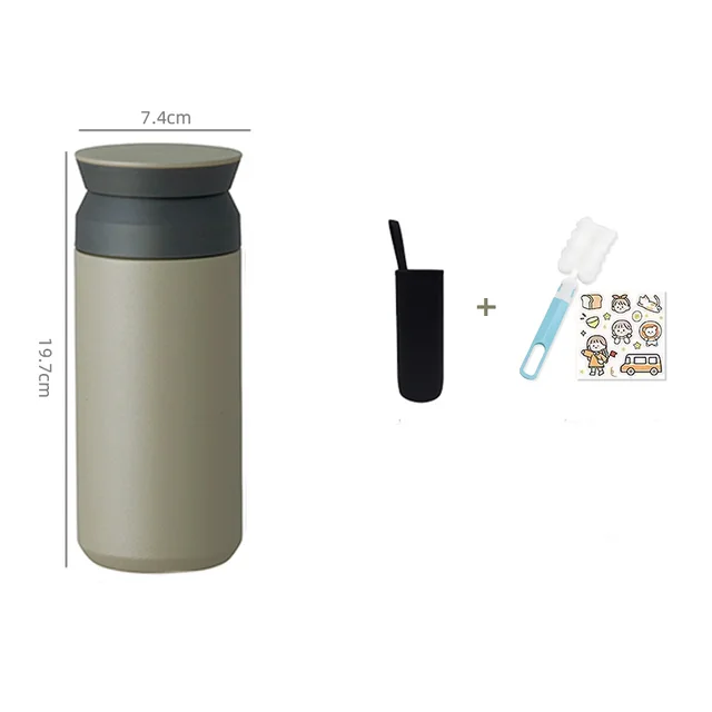Couple Drinking With Coffee Cups Khaki Green 500M - Shop at LoveMi