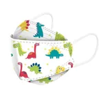 3D Stereo Cute Cartoon Pattern Children's Mask - Dinosaur Paradise-50Pcs