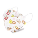 3D Stereo Cute Cartoon Pattern Children's Mask - Little Princess-50Pcs