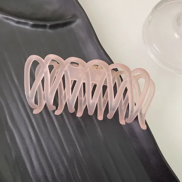 Grab Clip Large Elegant Temperament Frosted Hair Chuck Hair Clip 3 Style - Shop at LoveMi