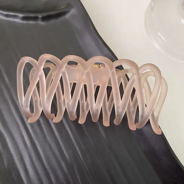 Grab Clip Large Elegant Temperament Frosted Hair Chuck Hair Clip 9 Style - Shop at LoveMi