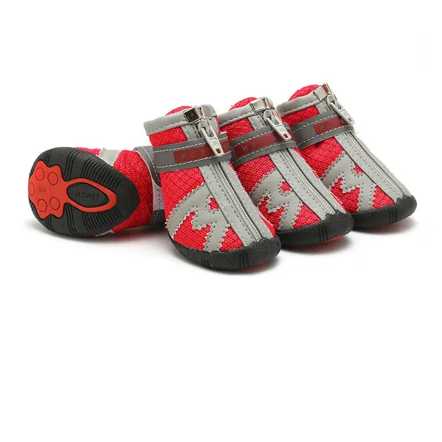 New Cross border Pet Supplies Dog Foot Cover Red Breathable - Shop at LoveMi